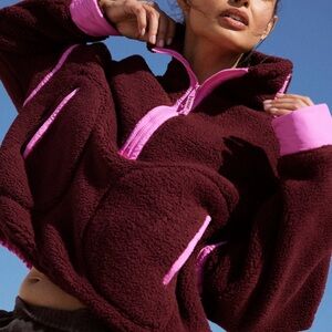 Free people movement 1/2 zip pullover